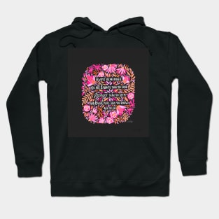 Pink Charcoal - Always Remember Hoodie